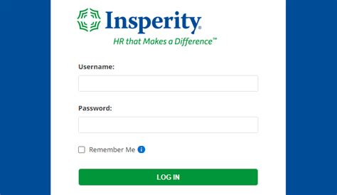 Username Password. . Insperity portal